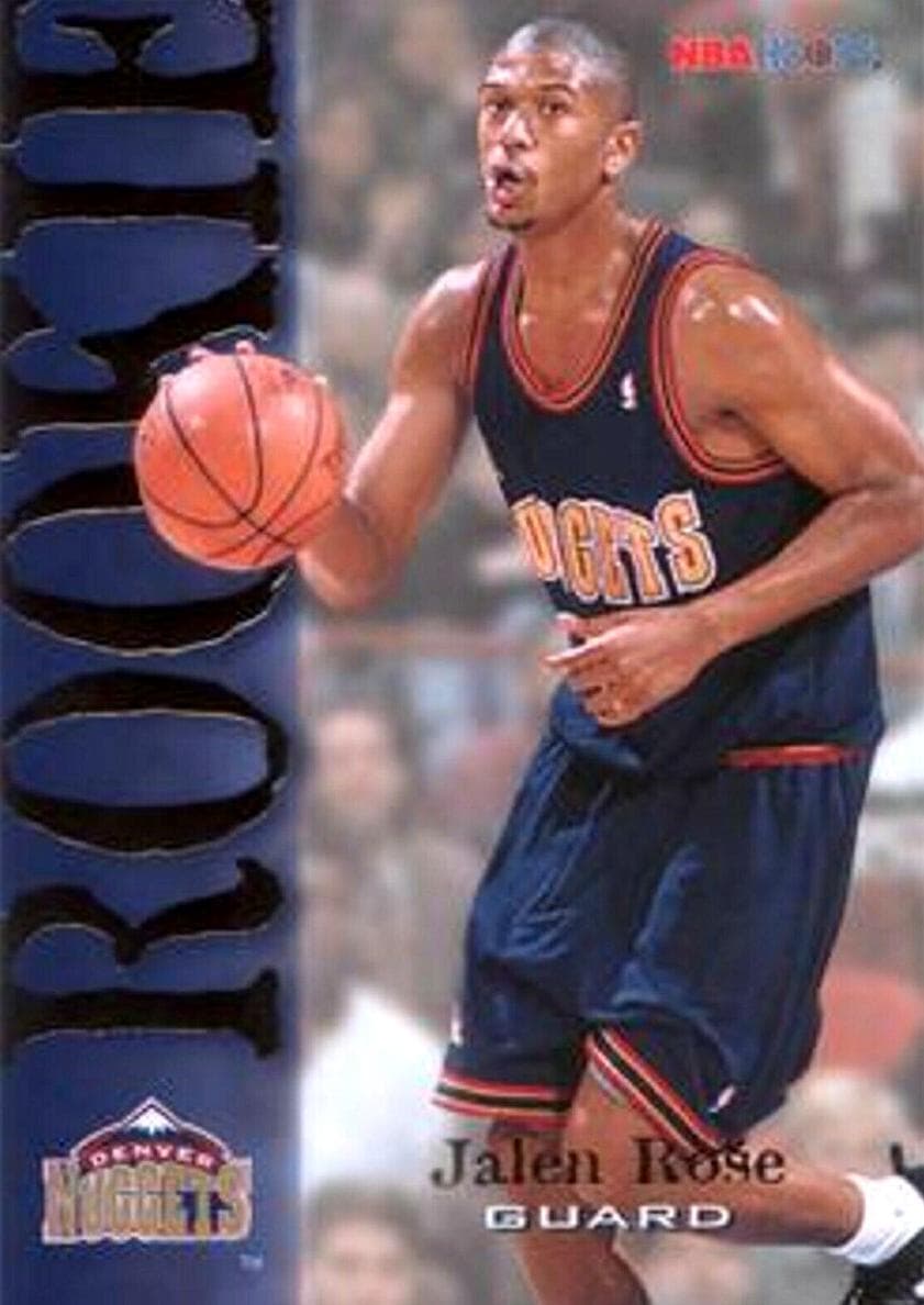 Jalen Rose 1994 panini Hoops