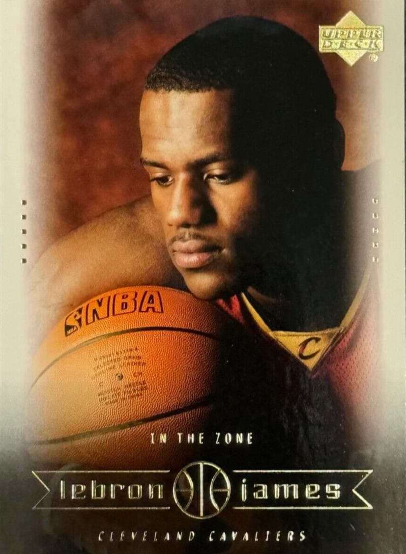 Lebron James 2003 upper-deck