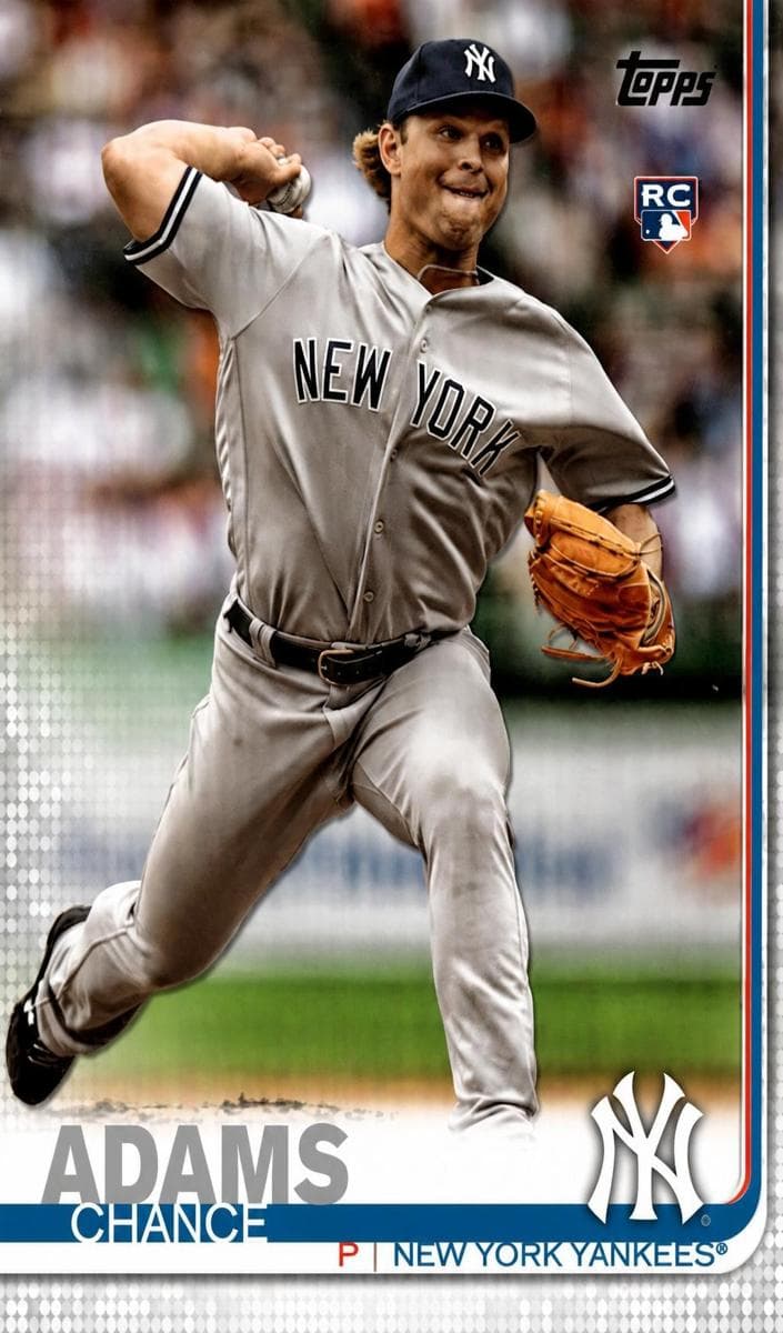 Chance Adams 2019 topps Topps