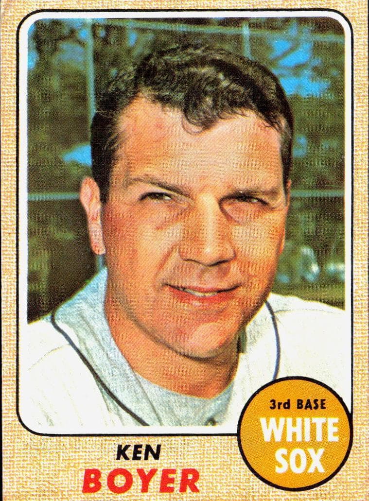Ken Boyer 1968 topps Topps