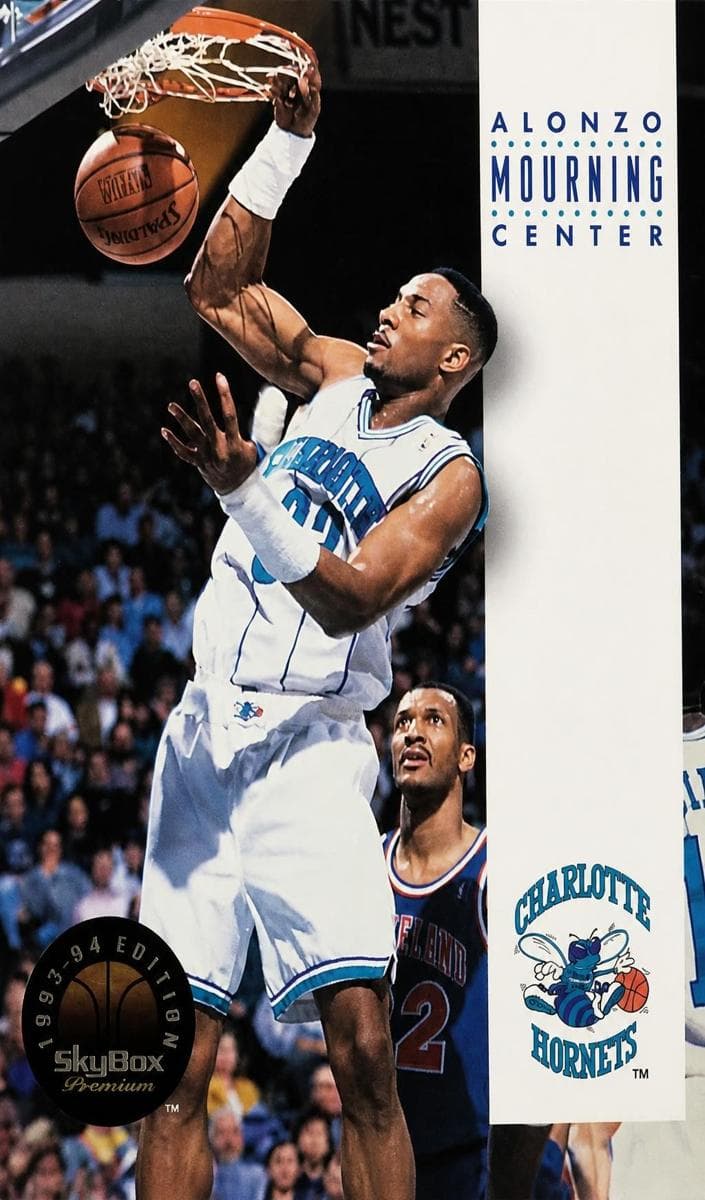 Alonzo Mourning 1993 fleer