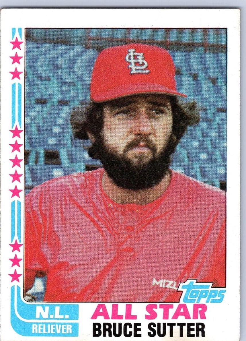 Bruce Sutter 1982 topps Topps