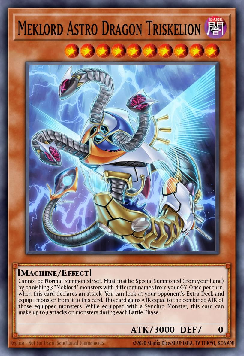 Meklord Astro Dragon Triskelion #LED7-EN016
