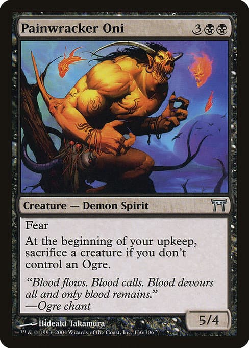 Painwracker Oni 2004 Magic: The Gathering Champions of Kamigawa