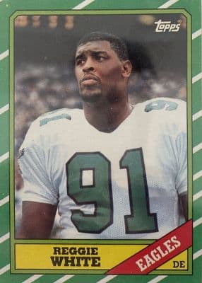Reggie White trading card