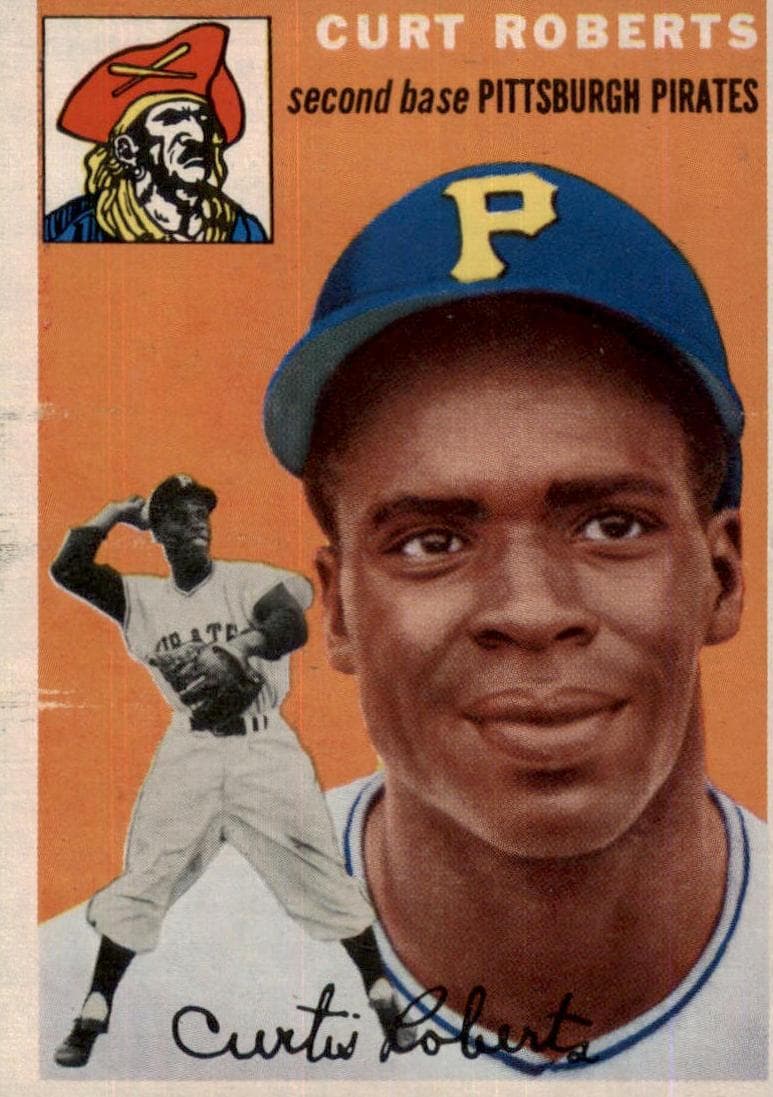 Curt Roberts 1954 topps Topps