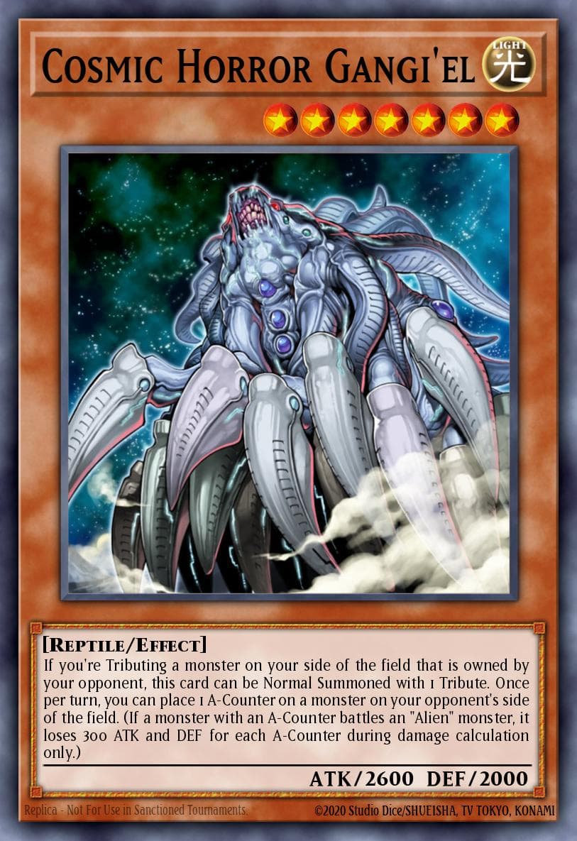 Cosmic Horror Gangi'el 2006 Yu-Gi-Oh! Power of the Duelist