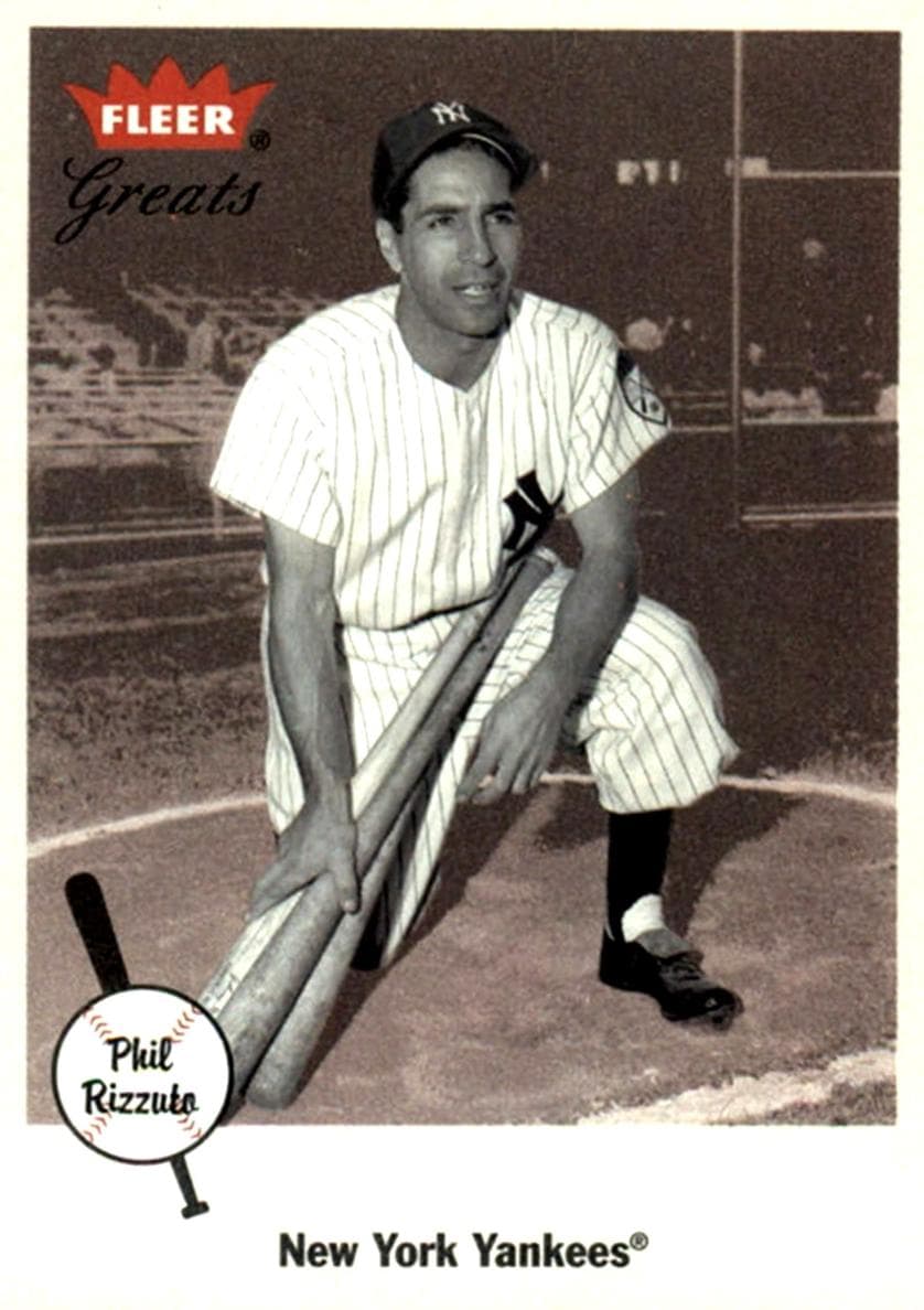 Phil Rizzuto 2002 fleer Fleer Greats of the Game