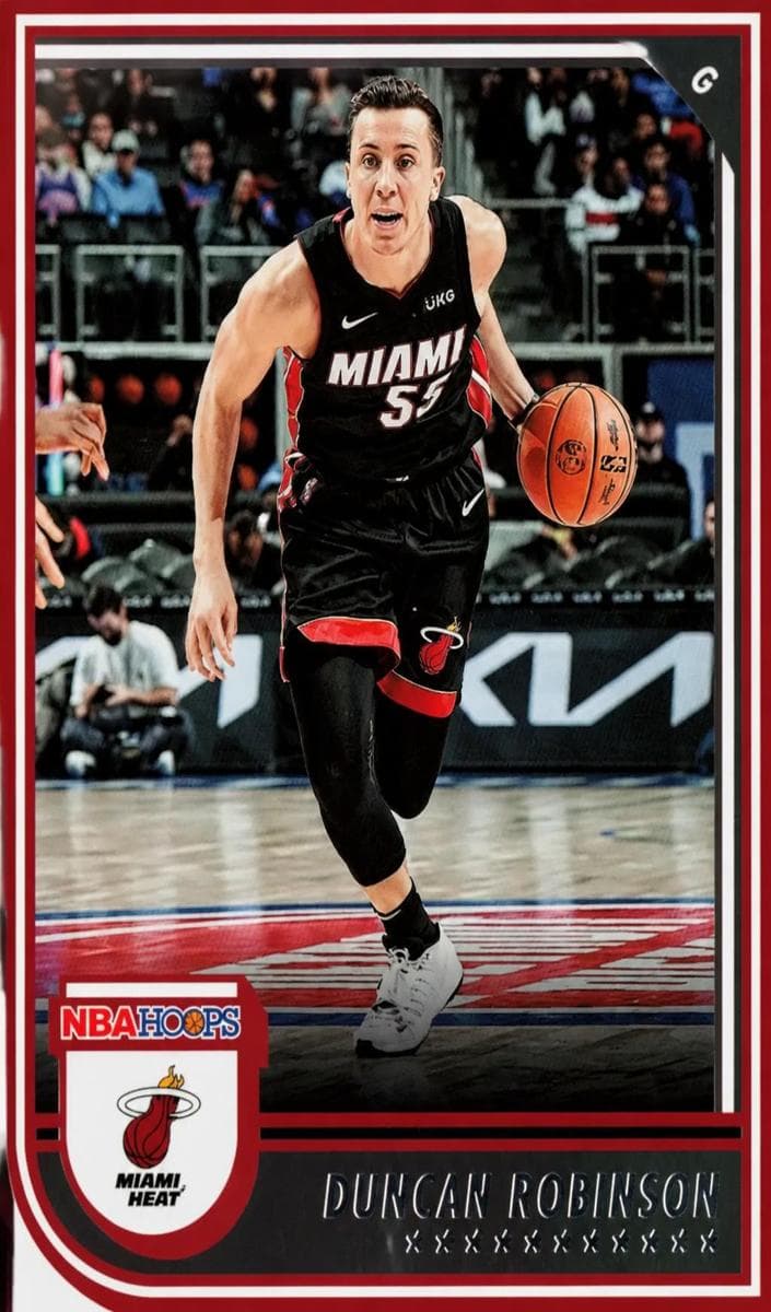 Duncan Robinson 2022 panini Hoops Winter
