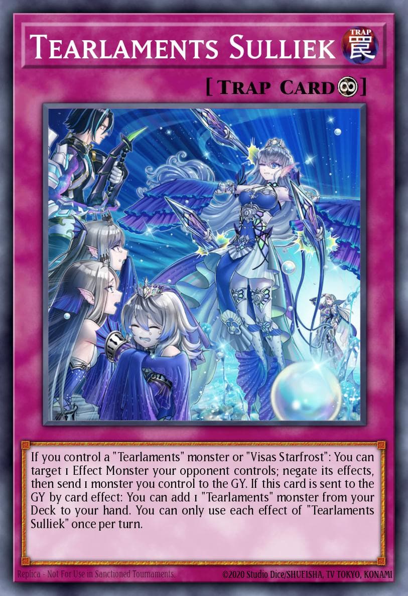 Tearlaments Sulliek 2022 Yu-Gi-Oh! Power Of The Elements