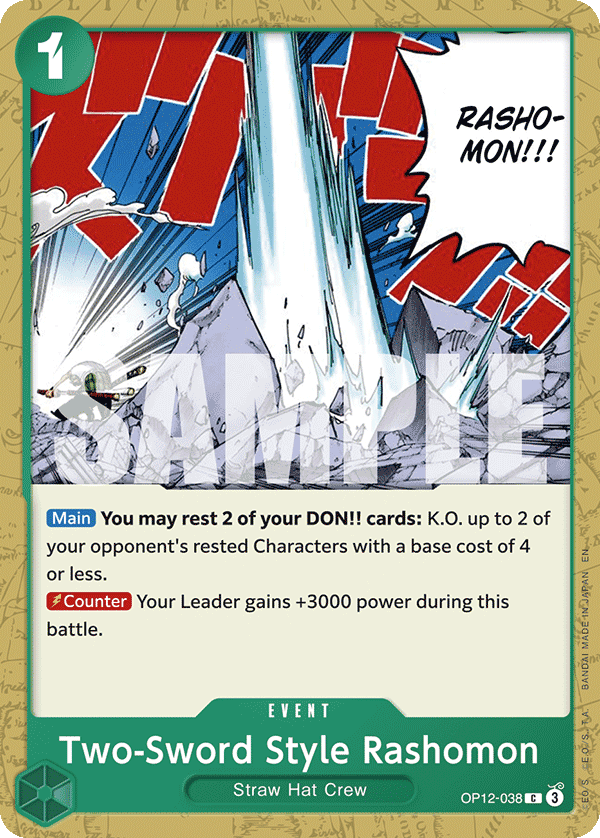 Two-Sword Style Rashomon 2025 One Piece