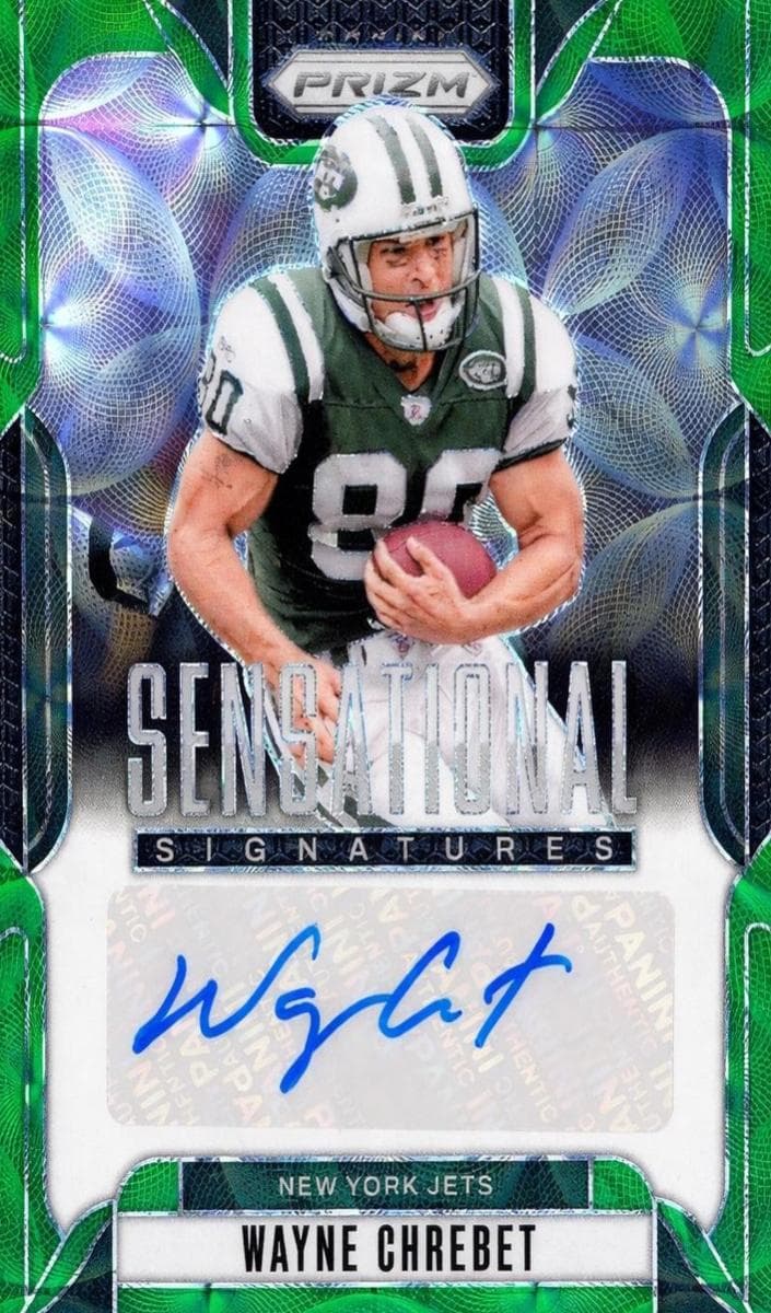 Wayne Chrebet trading card