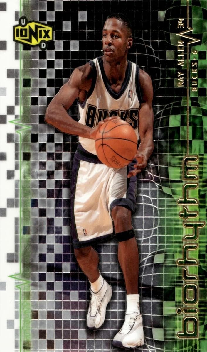 Ray Allen 1999 upper-deck Ionix