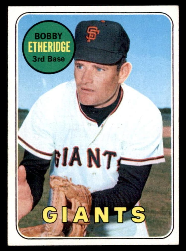 Bobby Etheridge 1969 topps Topps