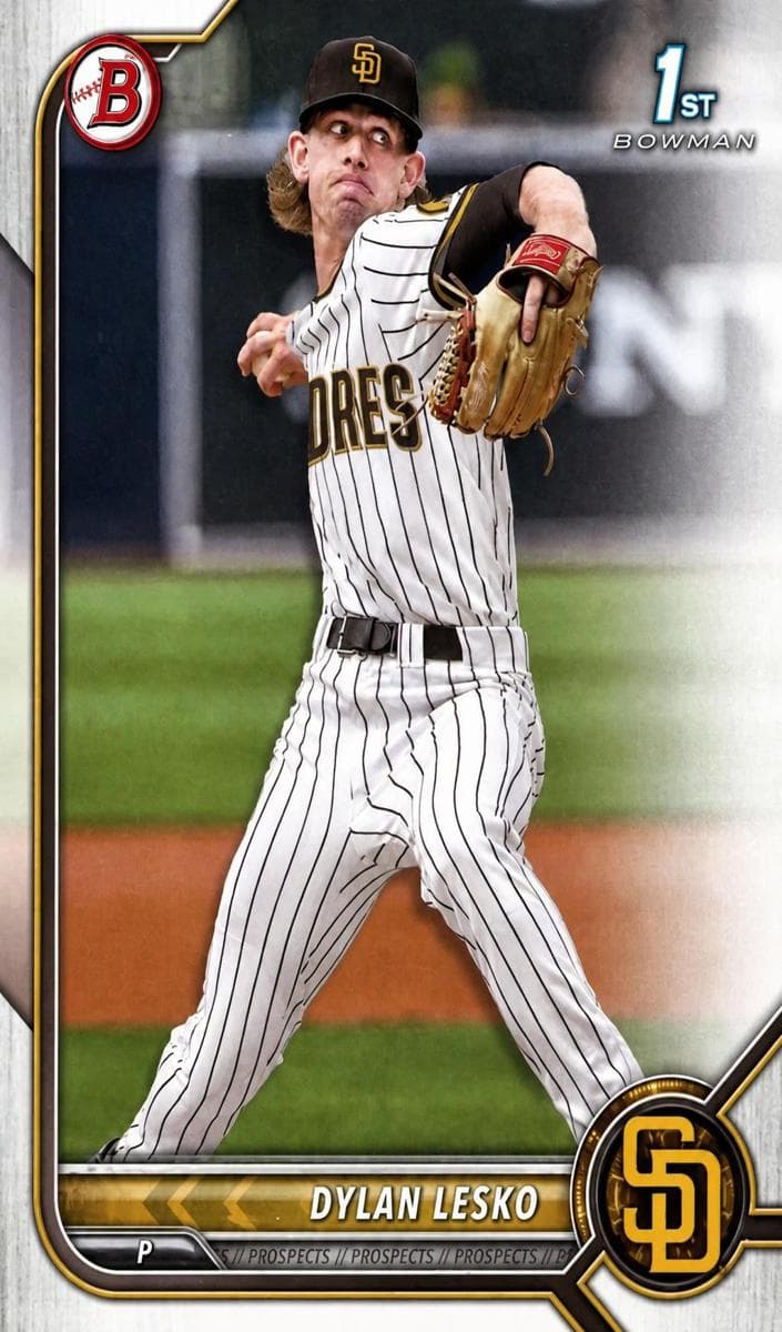 Dylan Lesko trading card