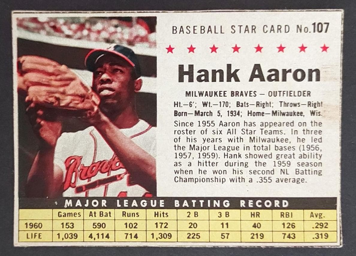 Hank Aaron #107