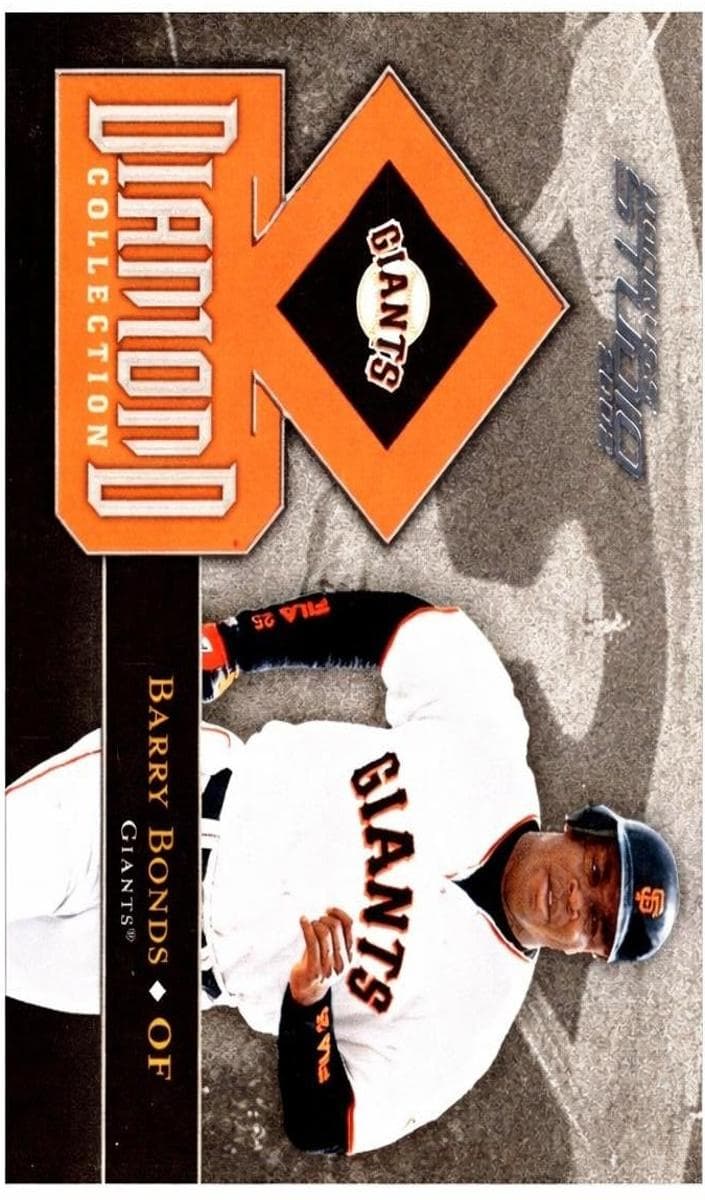 Barry Bonds 2002 panini Donruss Studio