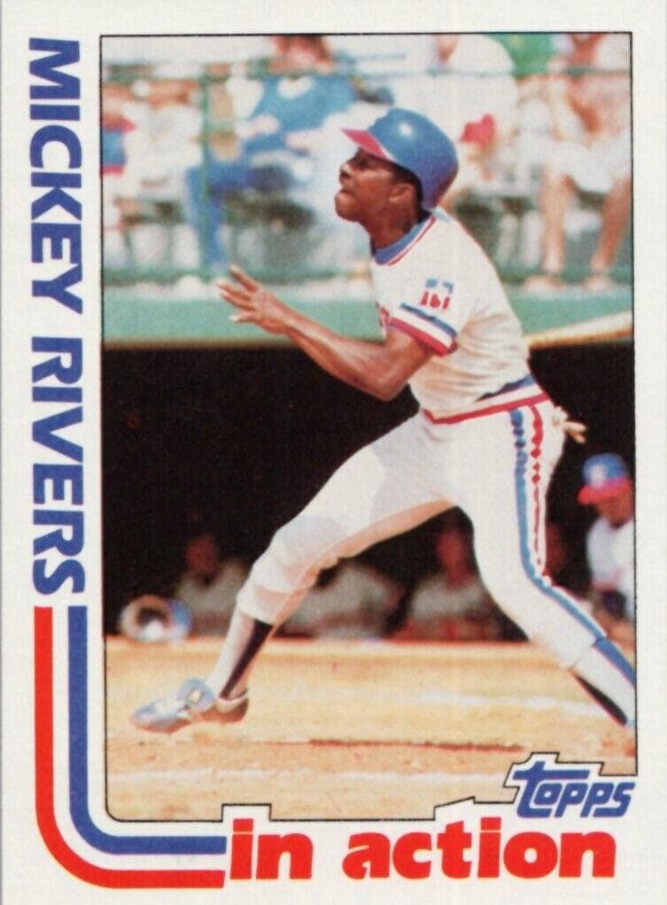 Mickey Rivers 1982 topps Topps