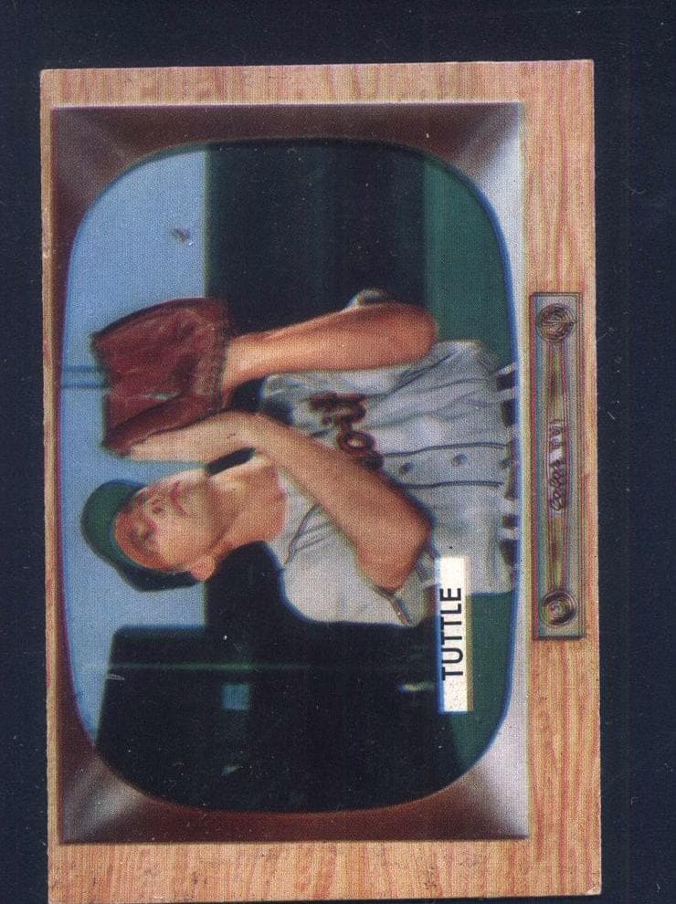 Bill Tuttle 1955 bowman Bowman