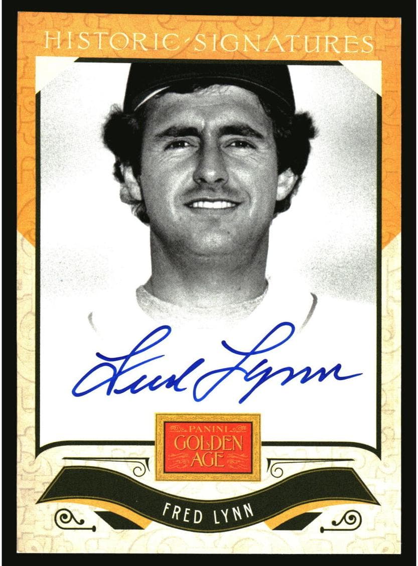 Fred Lynn 2012 panini