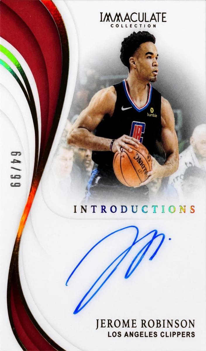 Jerome Robinson 2018 panini