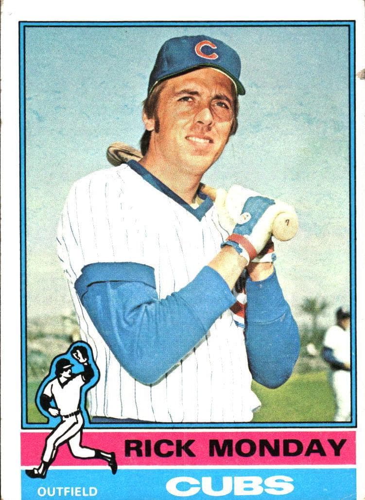 Rick Monday 1976 topps Topps