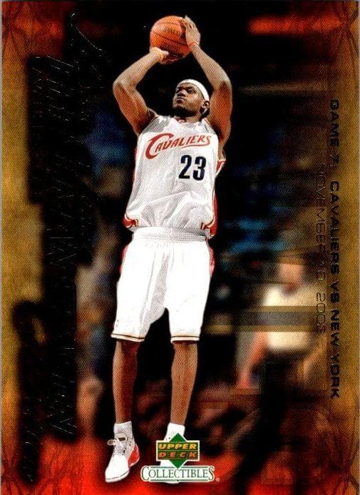 LeBron James 2004 upper-deck Collectibles Lebron James Freshman Season