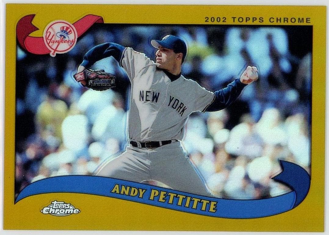 Andy Pettitte 2002 topps Topps Chrome