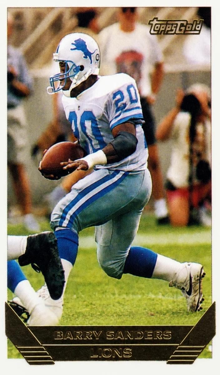 Barry Sanders 1993 topps