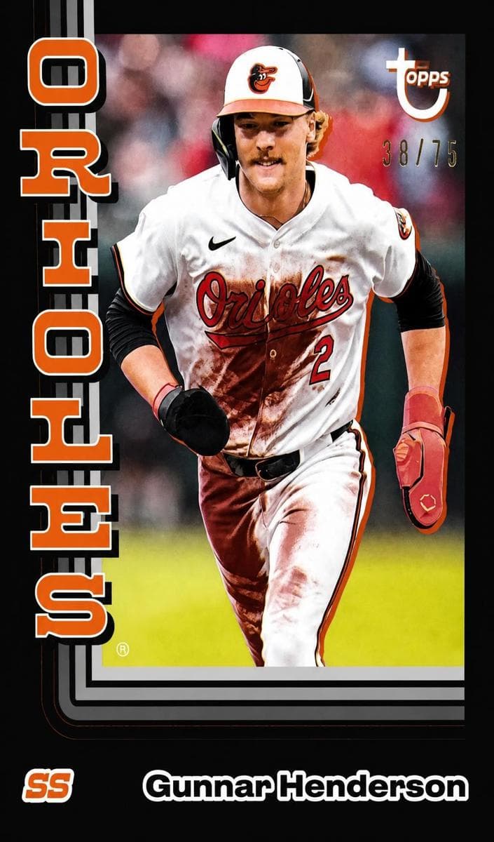 Gunnar Henderson 2024 topps