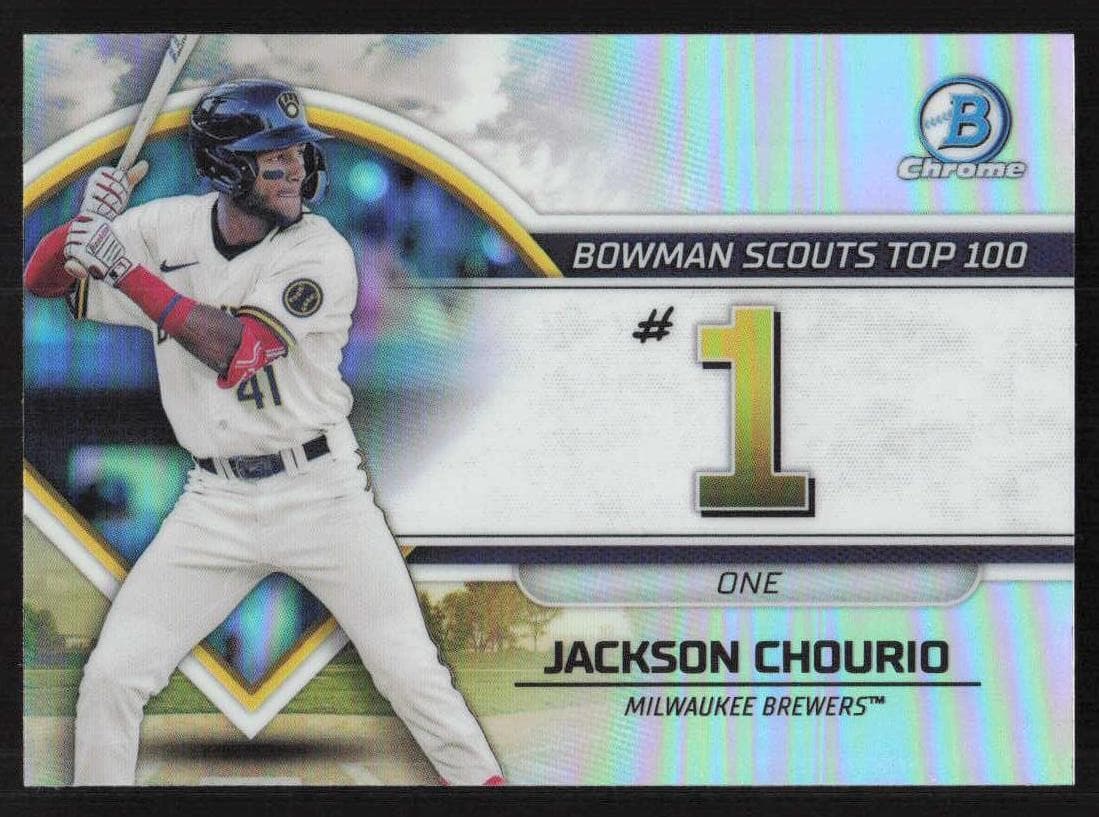 Jackson Chourio 2023 bowman Bowman