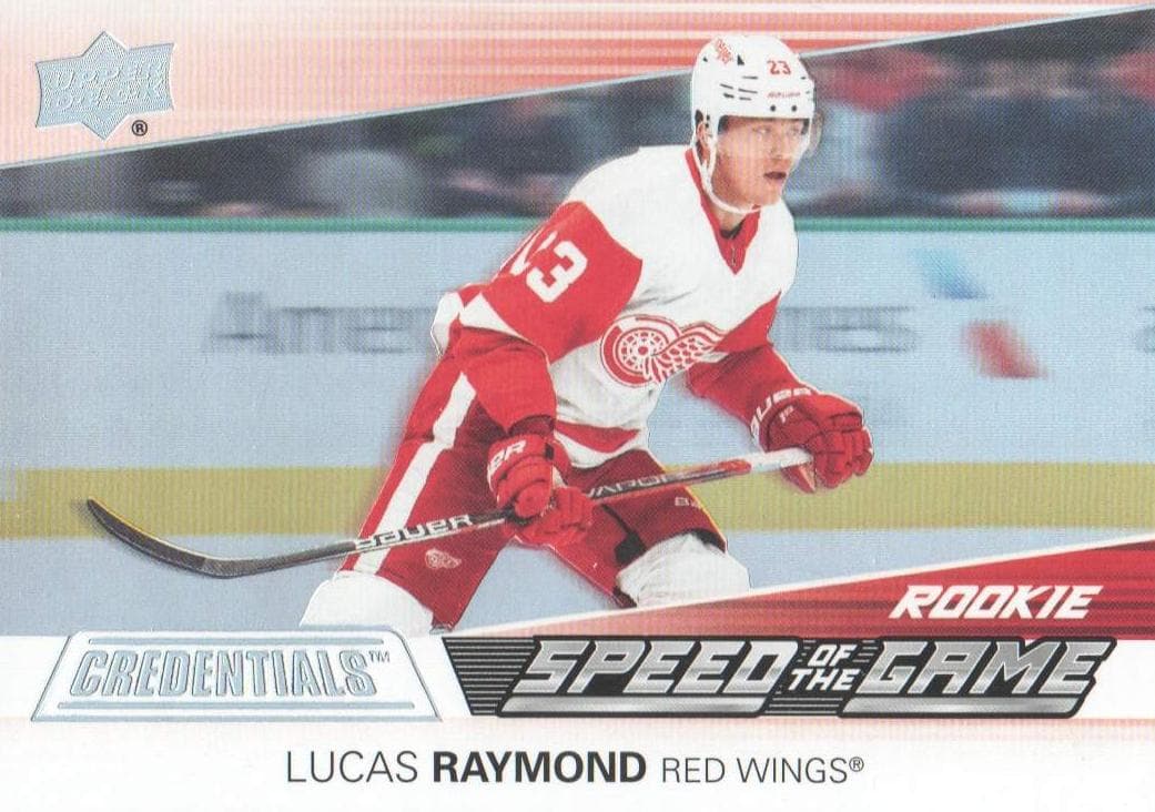 Lucas Raymond 2021 upper-deck Upper Deck Credentials