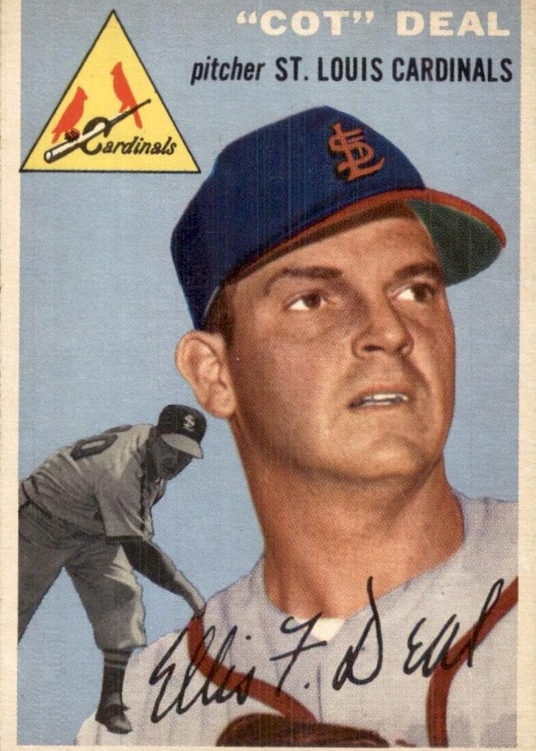Cot Deal 1954 topps Topps