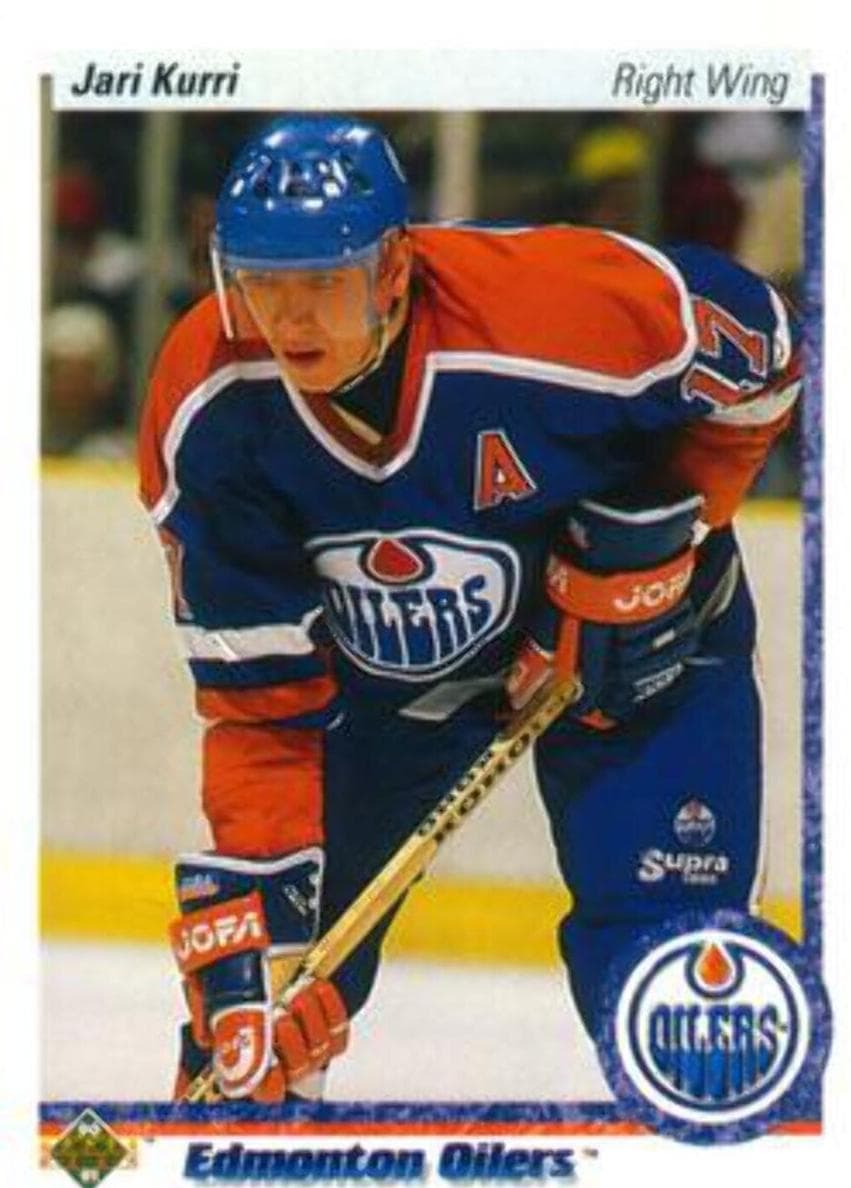 Jari Kurri 1990 upper-deck Upper Deck