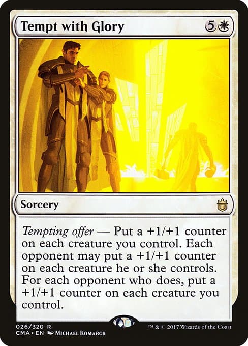 Tempt with Glory 2017 Magic: The Gathering Commander Anthology