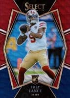 Trey Lance 2021 panini Panini Select