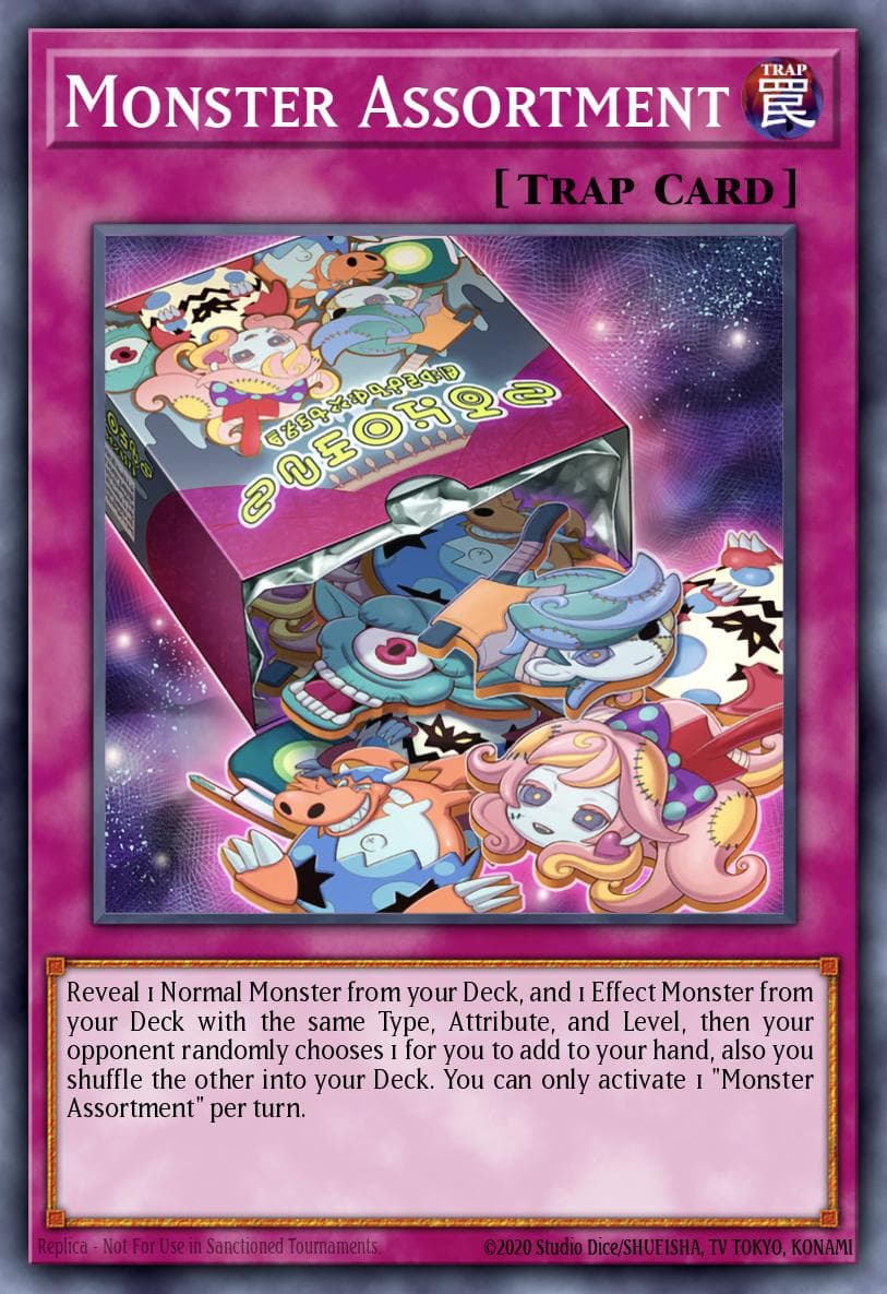Monster Assortment 2021 Yu-Gi-Oh! Dawn of Majesty 1st Edition