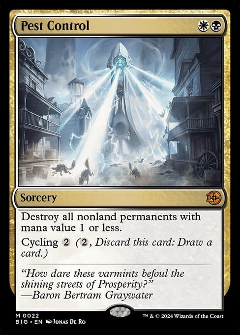 Pest Control 2024 Magic: The Gathering