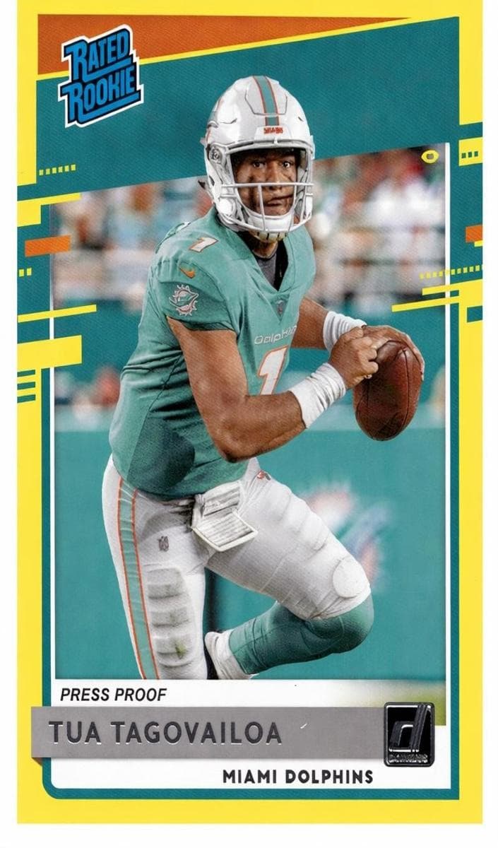 Tua Tagovailoa 2020 panini