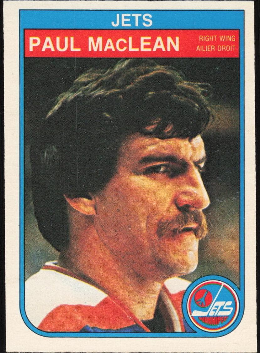 Paul MacLean trading card