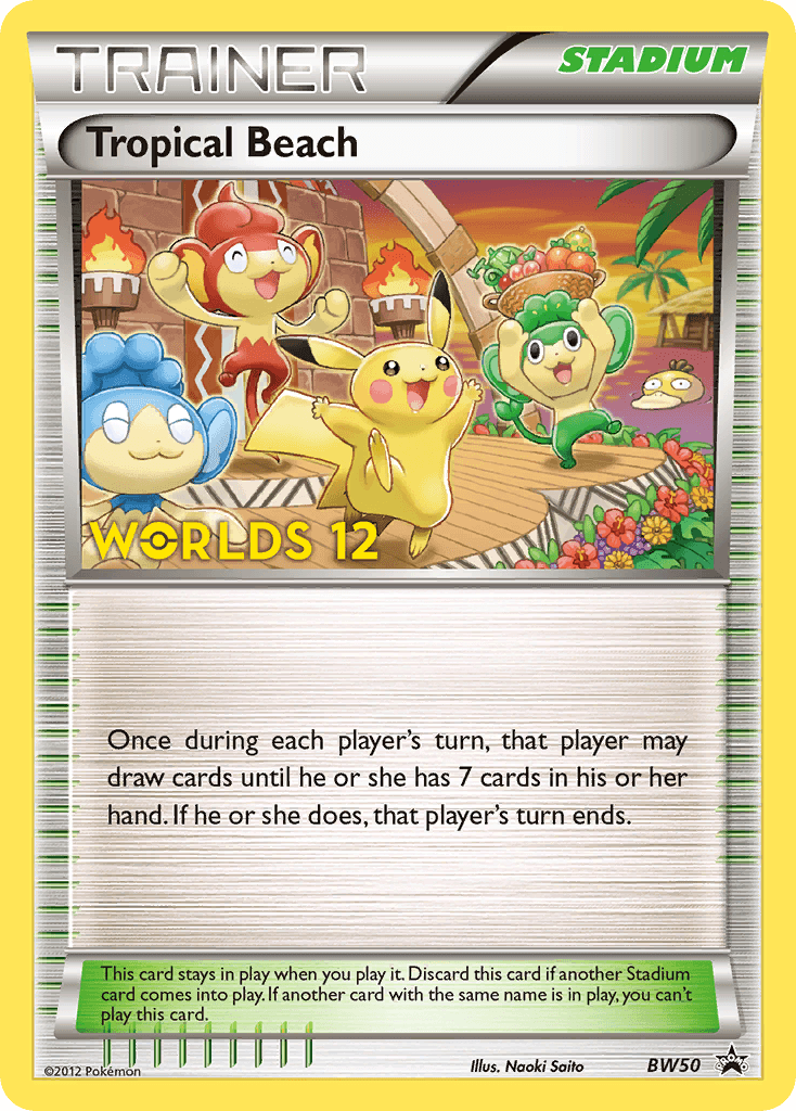 Tropical Beach Pokemon