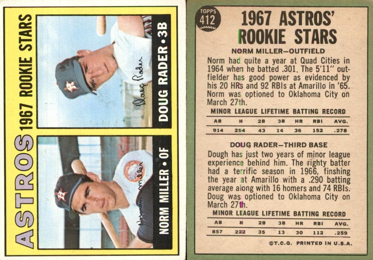 Astros Rookies #412