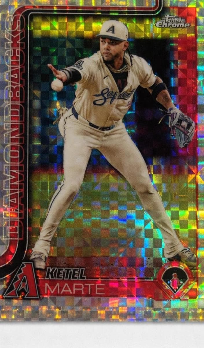 Ketel Marte 2025 topps Chrome