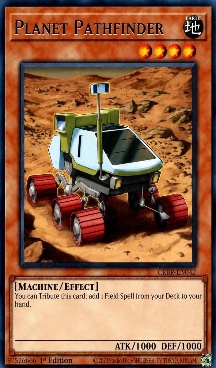 Planet Pathfinder 2024 Yu-Gi-Oh! Crossover Breakers Super Rare
