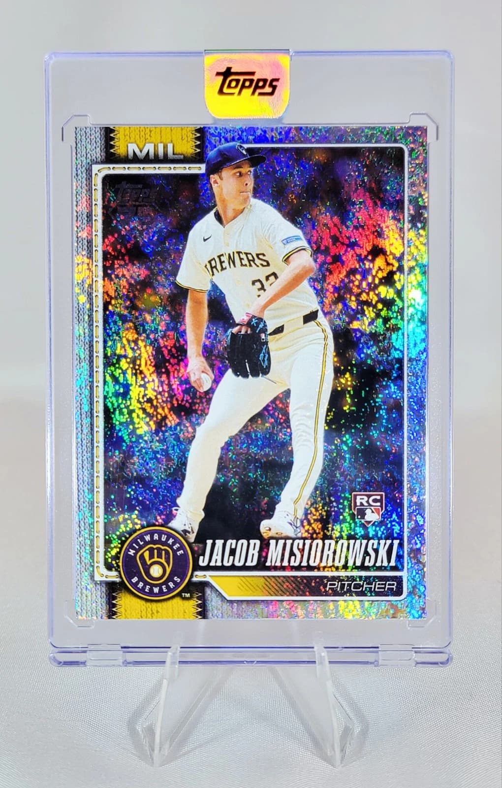 Jacob Misiorowski trading card