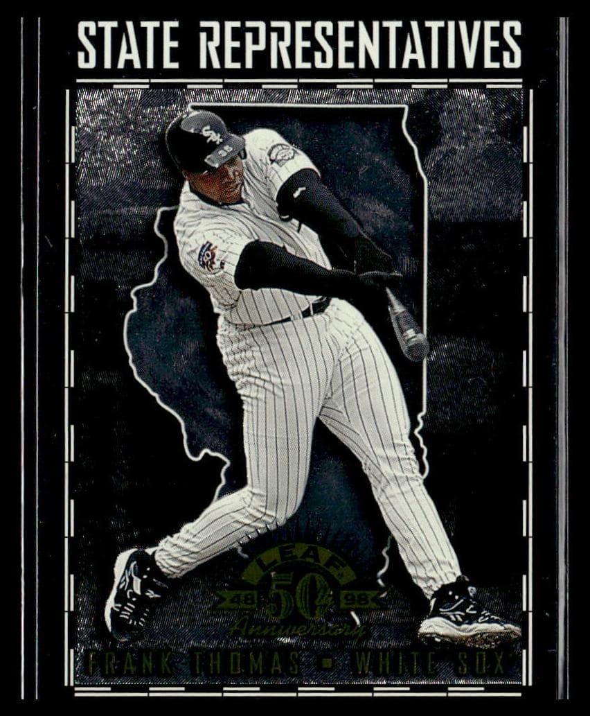 Frank Thomas 1998 leaf Leaf