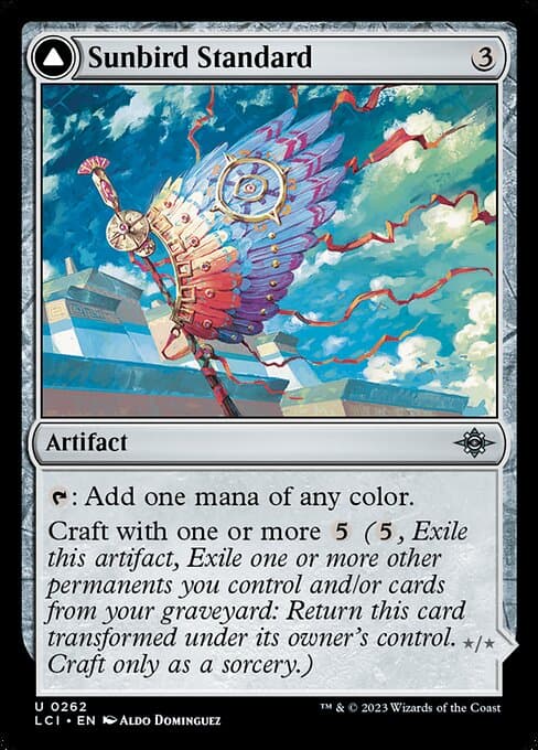Sunbird Standard // Sunbird Effigy #262