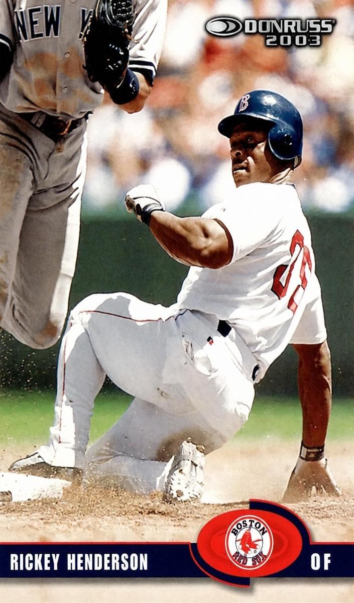 Rickey Henderson 2003 panini