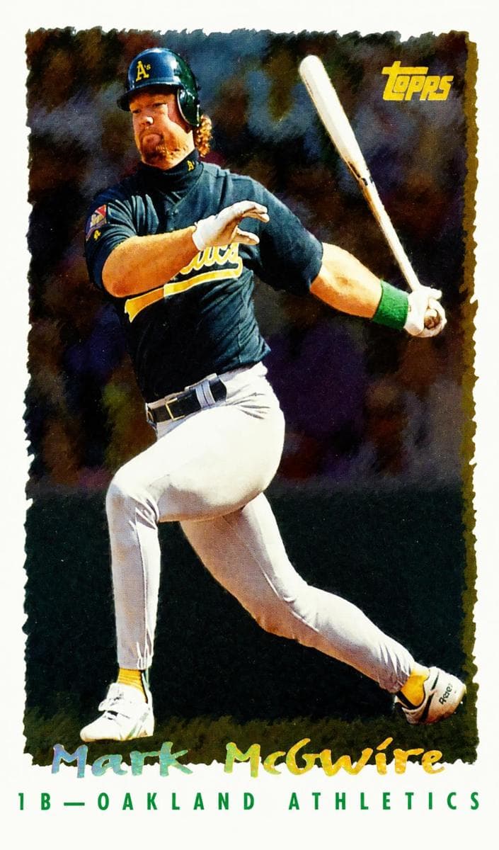 Mark McGwire 1995 topps Topps