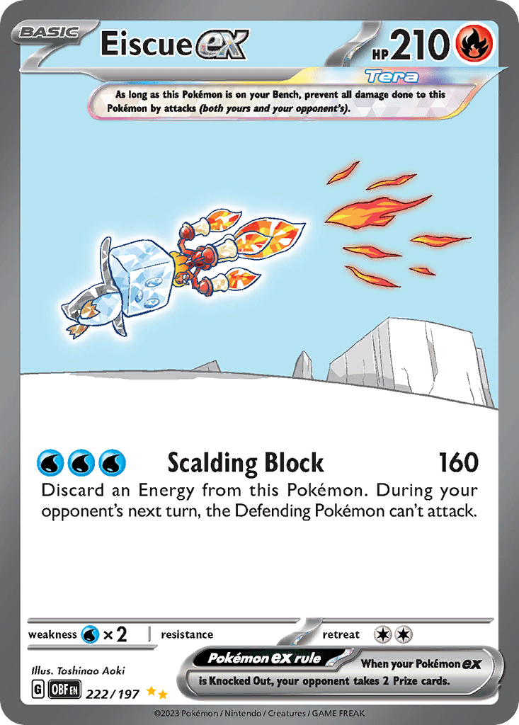 Eiscue ex 2023 Pokemon